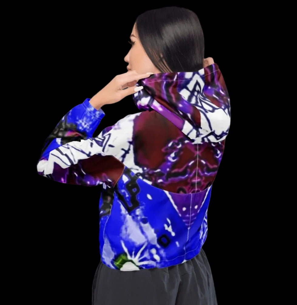 Nova Scotia Women’s Crop Top Windbreaker