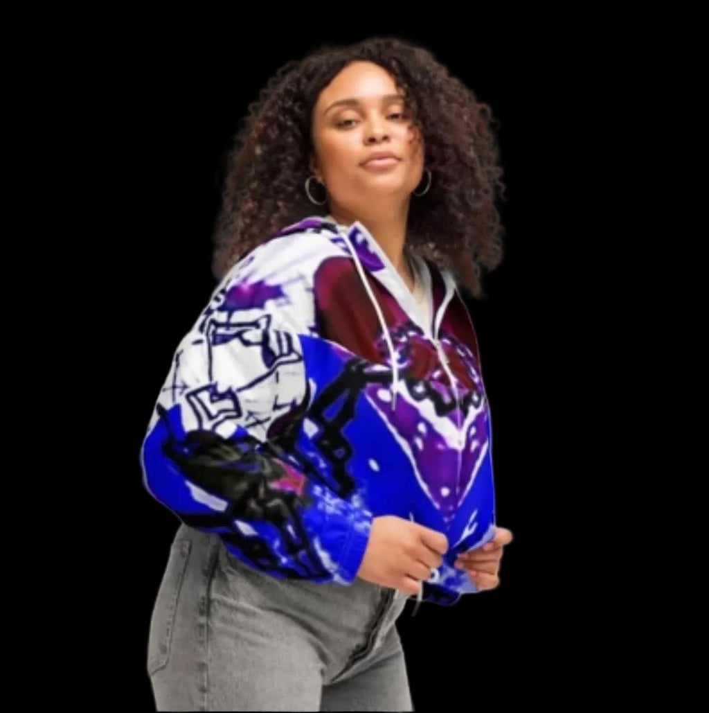 Nova Scotia Women’s Crop Top Windbreaker