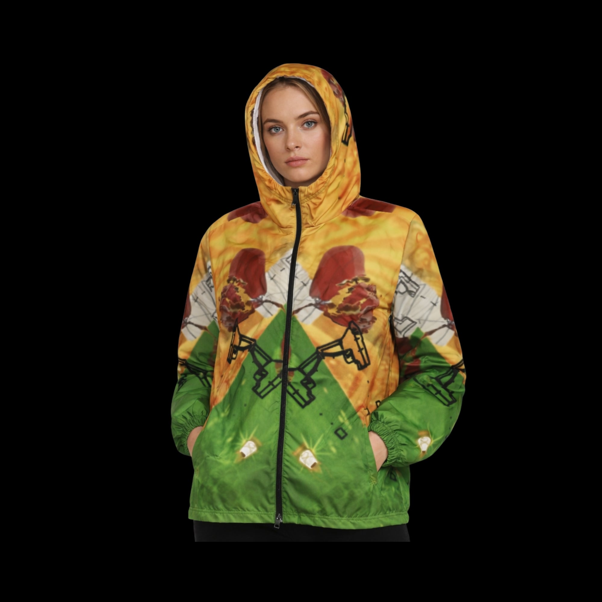Nova Scotia Graphic Windbreaker